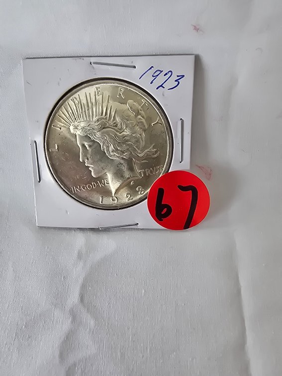 1923 Peace Dollar