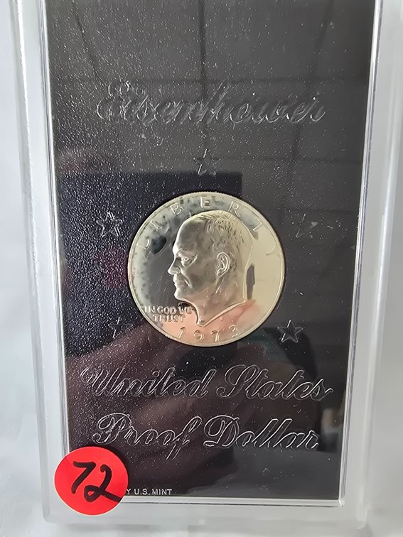1973 Eisenhower the United States Proof Dollar