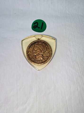 Image for 1844 one cent coin