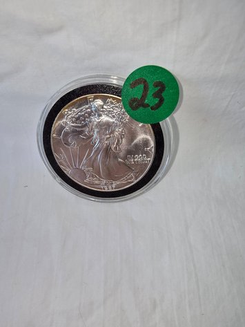 Image for 1987 American Eagle silver dollar