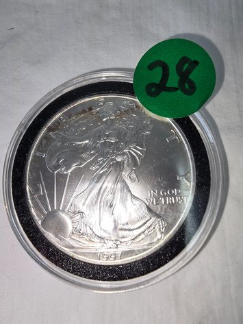 Image for 1997 American Silver Eagle