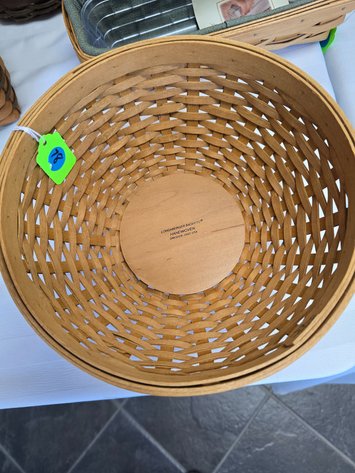 Image for LONGABERGER with wooden base