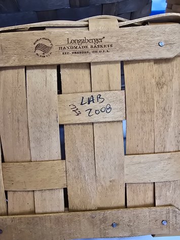 Image for 2008 Longaberger all service berry basket