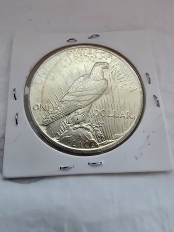Image for 1923 US PEACE SILVER DOLLAR