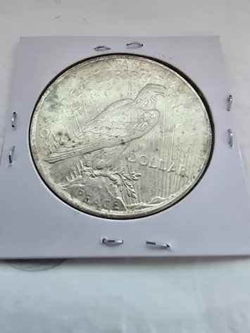 Image for 1923 US PEACE SILVER DOLLAR