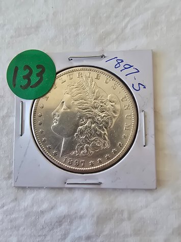 Image for 1897-S Morgan Silver Dollar