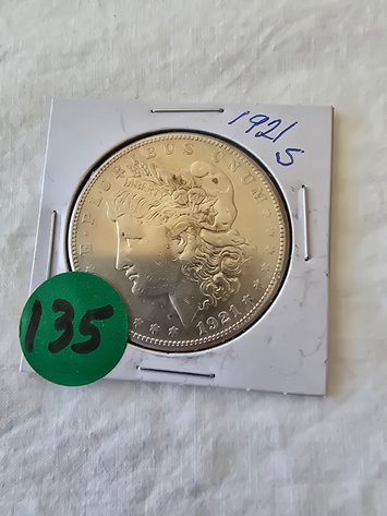Image for 1921-S Morgan Silver Dollar