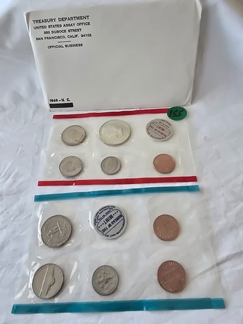 Image for 1969 UC proof Set