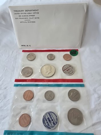 Image for 1970 UC Proof set