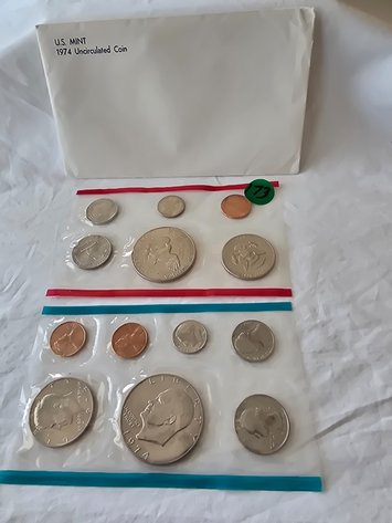 Image for 1974 UC Proof set