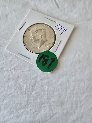 Image for 1969 Kennedy  Half dollar