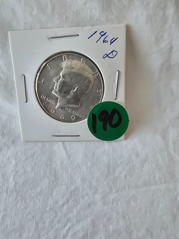Image for 1964 D Kennedy half dollar