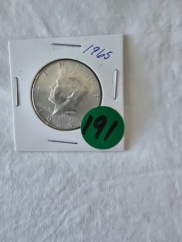 Image for 1965 Kennedy half dollar