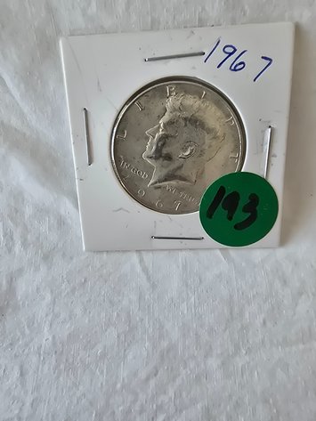Image for 1967 Kennedy half dollar