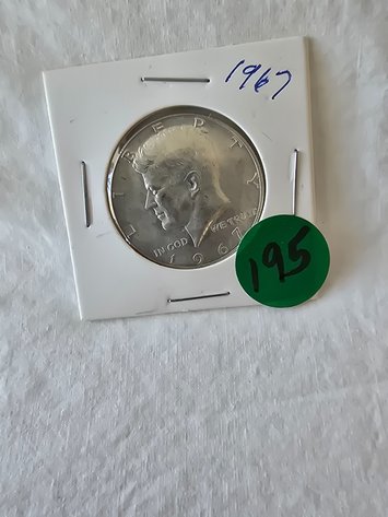 Image for 1967 Kennedy half dollar