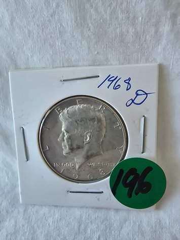 Image for 1968 Kennedy half dollar