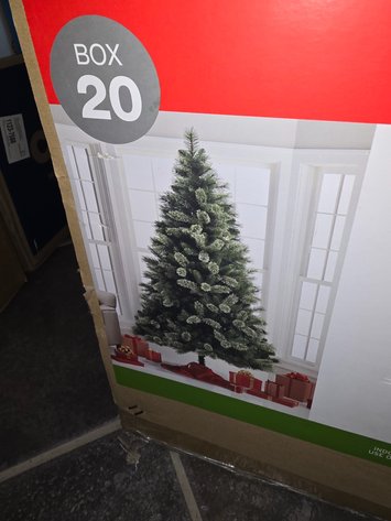 Image for 7 1/2 Virginia Pine, unlit tree