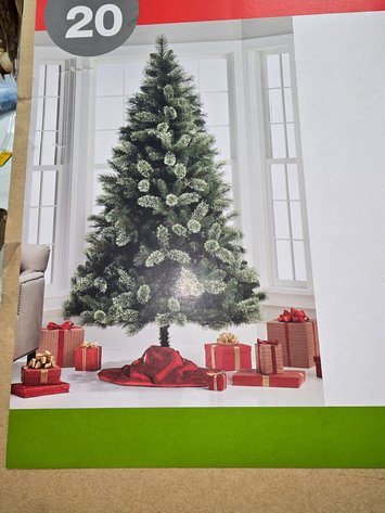 Image for 7 1/2 Virginia Pine, unlit tree