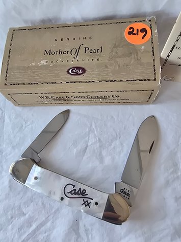 Image for CASE KNIFE Mother of Pearl