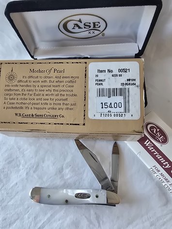 Image for CASE KNIFE Mother of Pearl limited edition