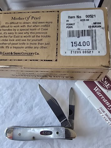Image for CASE KNIFE Mother of Pearl limited edition