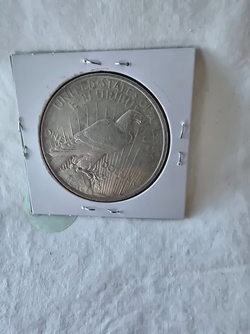Image for 1922 US PEACE DOLLAR