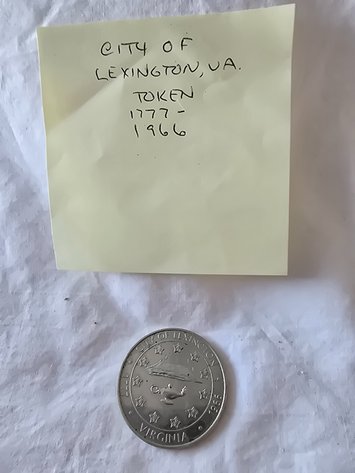 Image for City of Lexington Bicentennial Token