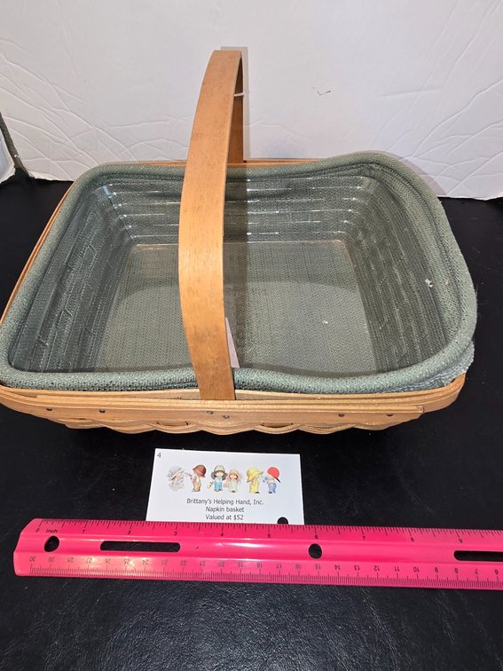 Longaberger basket,  Napkin basket,