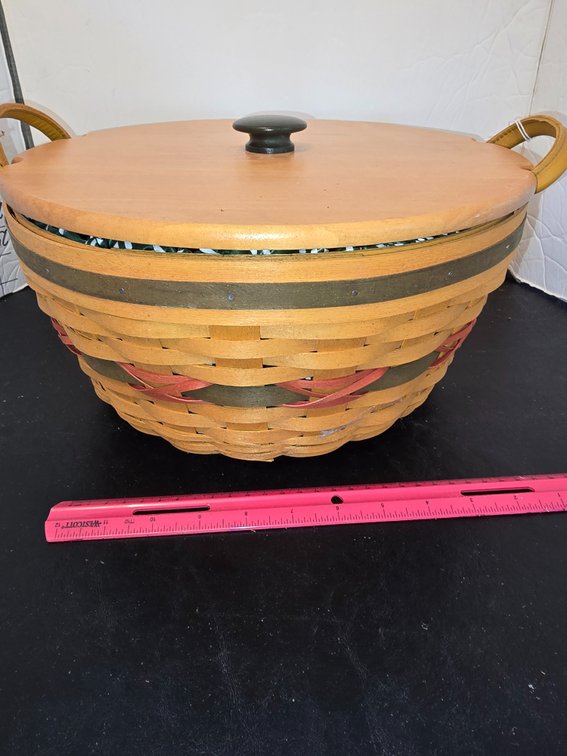 Longaberger Hostess basket,  with double protector,