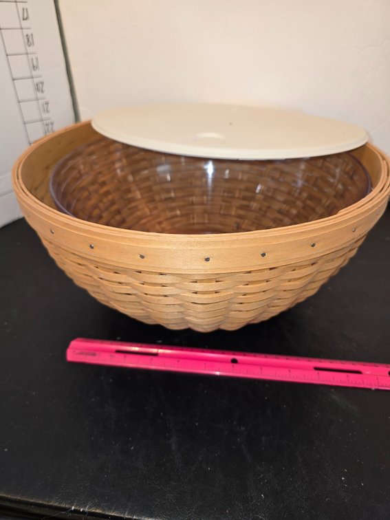 Longaberger basket 2002, with Proctor and lid