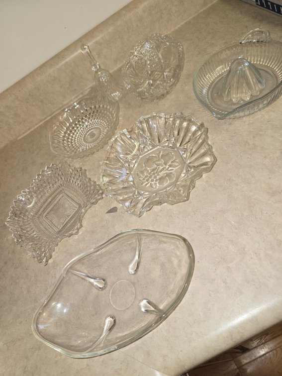 Pressed glass