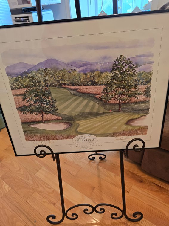 Vista Links print during grand opening