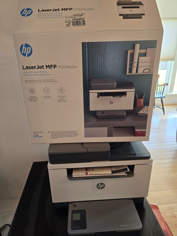 Lazer Jet MFP HP printer