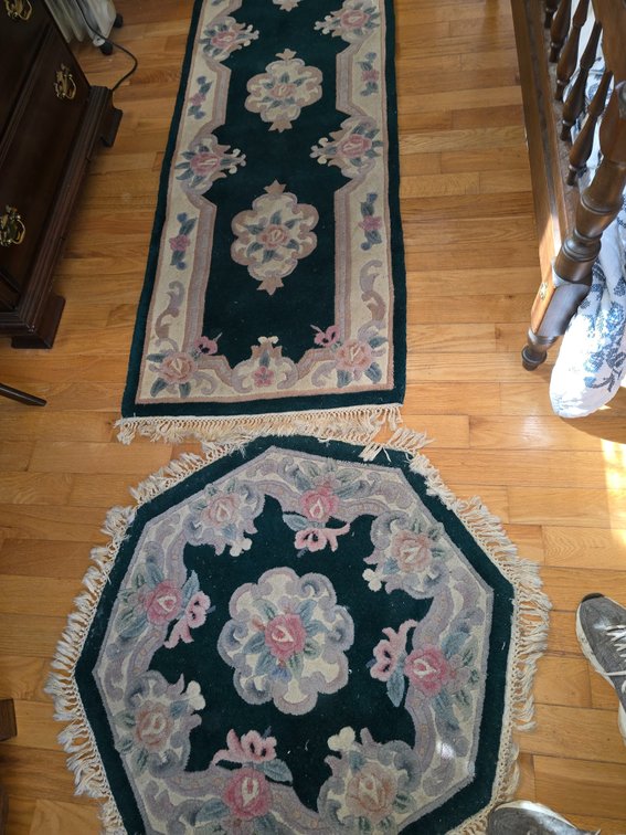 2 floor rugs