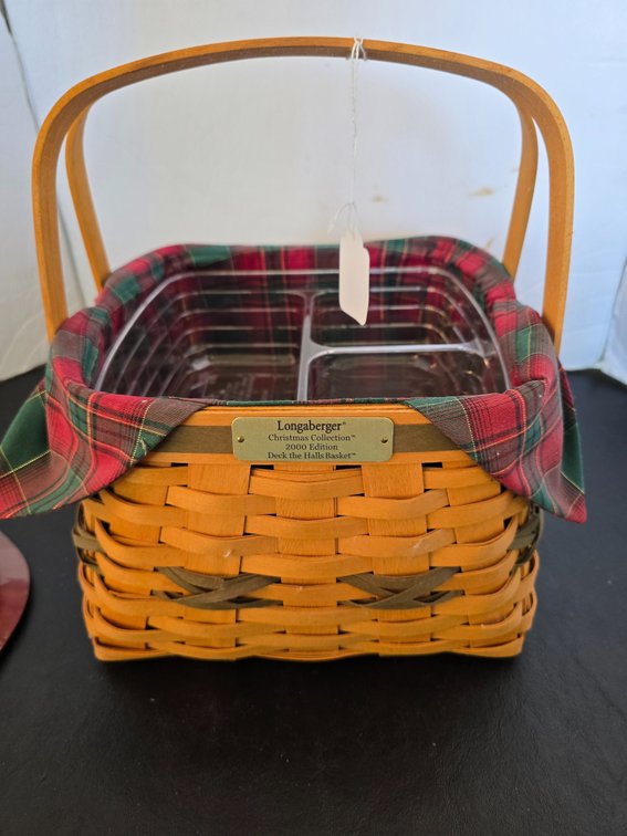 Longaberger Christmas basket