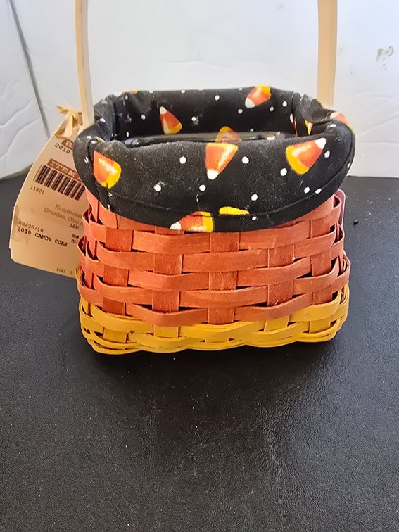 2010 candy corn longaberger basket