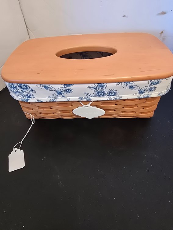 Longaberger Tissue Basket