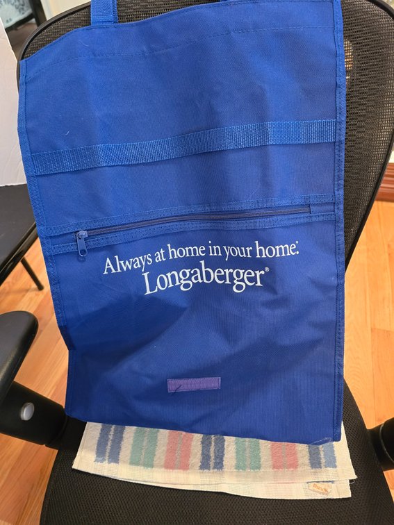 Lg. Longaberger carry bag