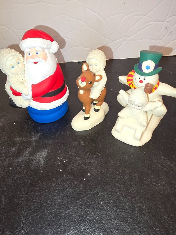 Dept 56, winter Snowbabies, 3 pc.