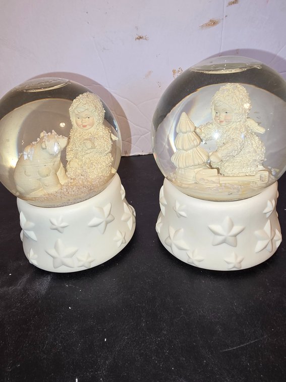 Dept. 56, Snowbabies, snow globes MUSIC BOXES 2