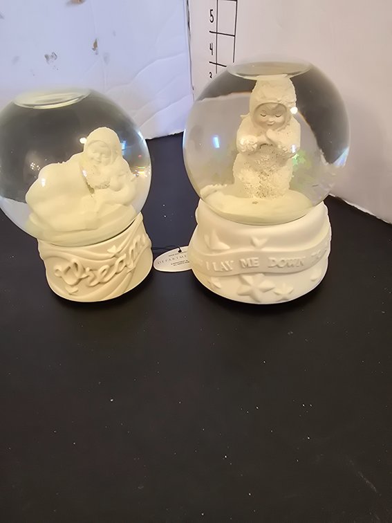 Dept 56, Snowbabies, globes and music boxes