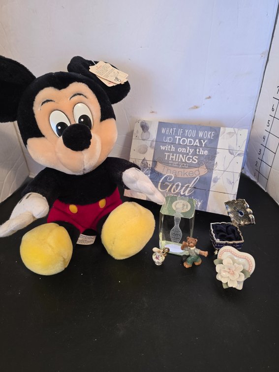 Mickey Plush and smalls
