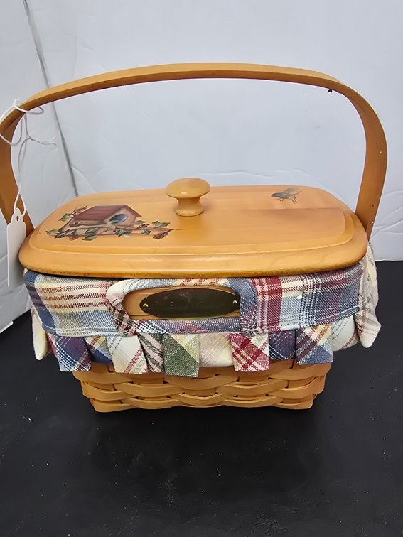 Longaberger basket,  Dresden Basket 2001