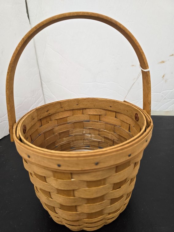 Longaberger basket with protector 2004