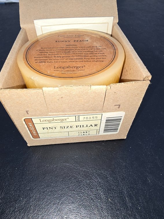 Longaberger,  pint sz. Candle
