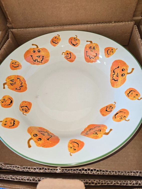 Longaberger Halloween Treat Bowl