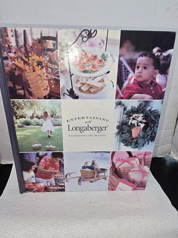 Longaberger book, "Celebrating this season's"