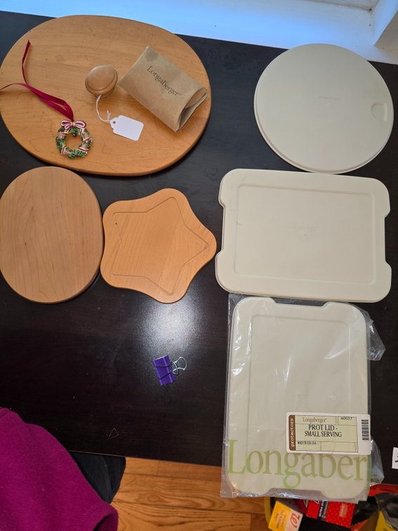 Longaberger EXTRA LIDS