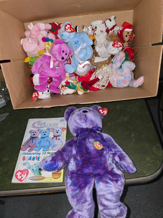 Ty new Beanie Babies with new tags