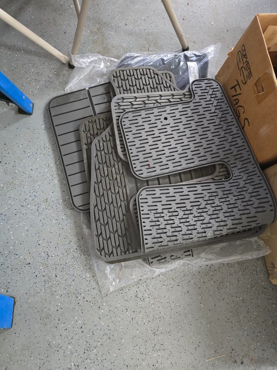 Chevy traverse new floor mats